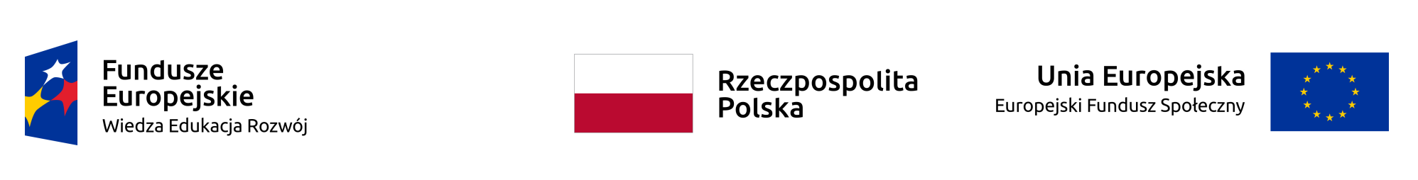 Logo Fundusze Europejskie - Rzeczposoplita Polska - Unia Europejska